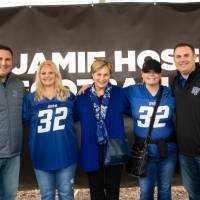 Jamie Hosford Football Center Expansion Site Celebration
